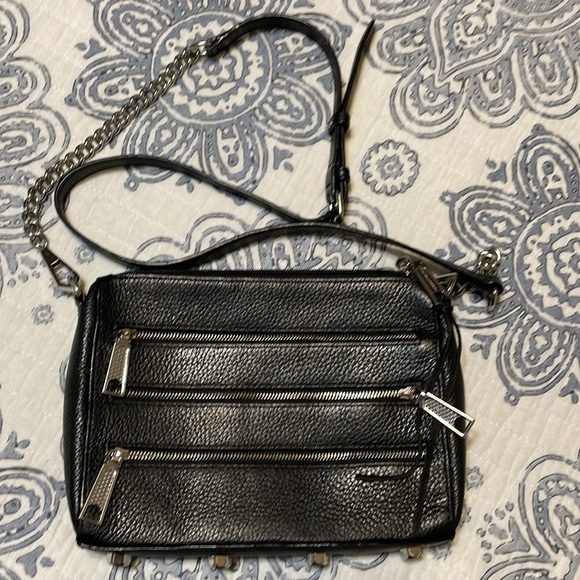 📚PRICE DROPPED Rebecca Minkoff Black Mini Bag EUC - Picture 4 of 4